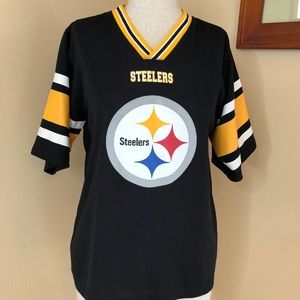 NFL Kids Touchdown Club Steelers Jersey Sz L 14-16